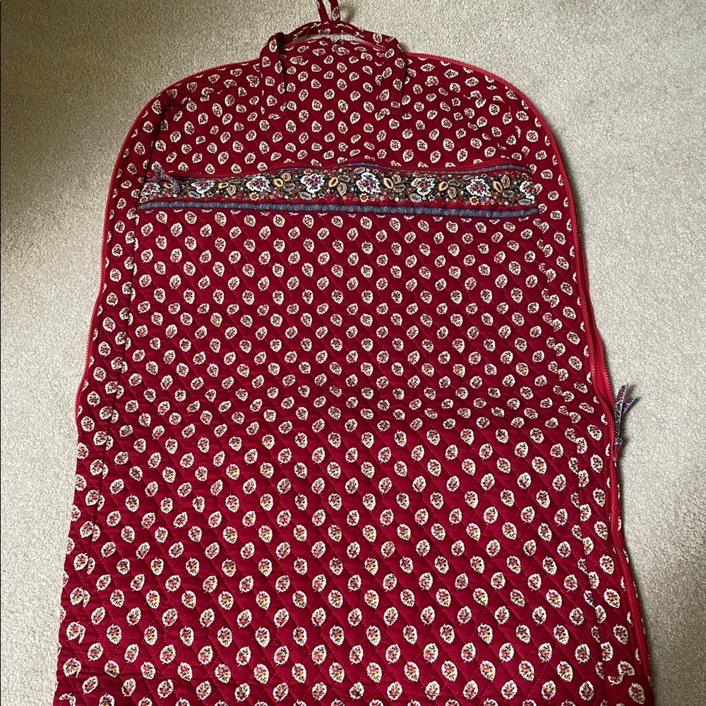 Vera Bradley Red Leaf Garment Bag - Used Once!!